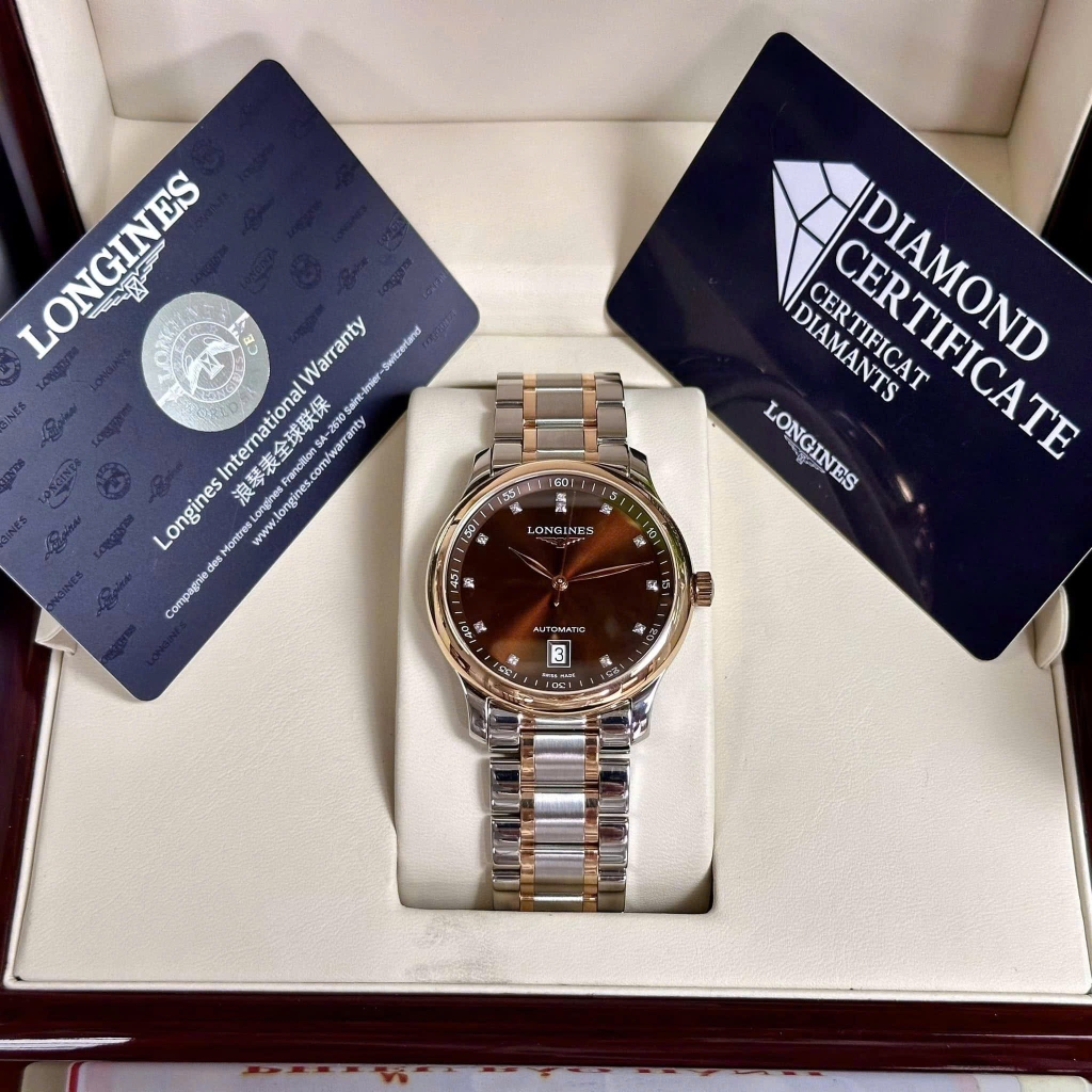 Đồng Hồ Nam Longines Automatic Master Collection Diamond L2.628.5.67.7 ( L26285677 )