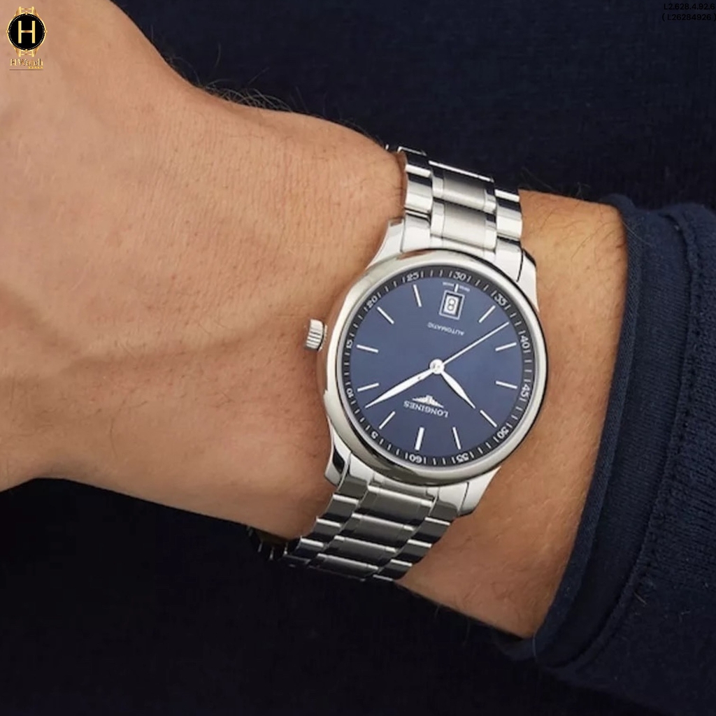 Đồng Hồ Nam Longines Automatic Master Collection L2.628.4.92.6 (L26284926) Dây Thép Mặt Xanh Lam Sapphire.