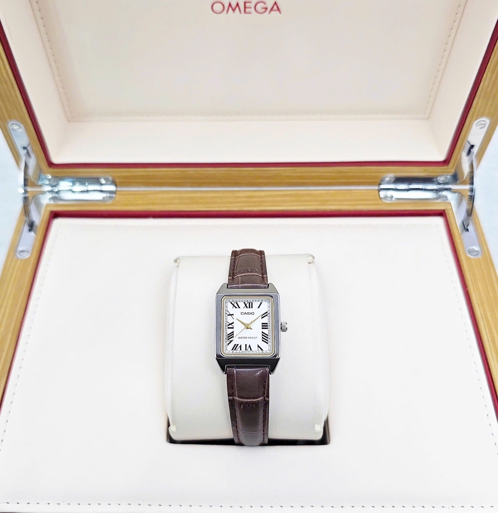 Đồng Hồ Nữ Casio Quartz LTP-V007L-7B2UDF Dây Da