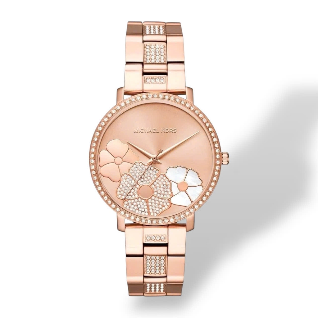 Đồng Hồ Nữ Michael Kors Quartz Jaryn Pavé MK3865