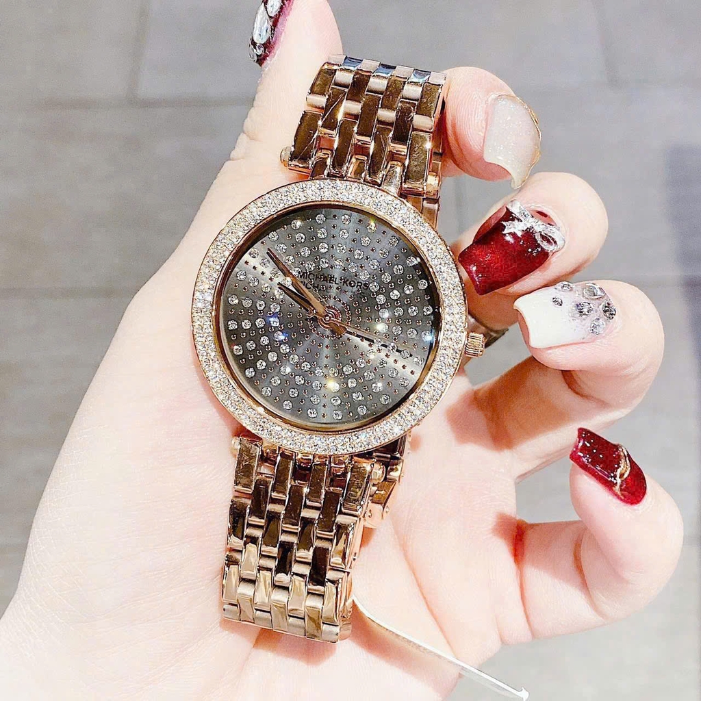 Đồng Hồ Nữ Michael Kors Quartz Darci Rose Gold MK4408