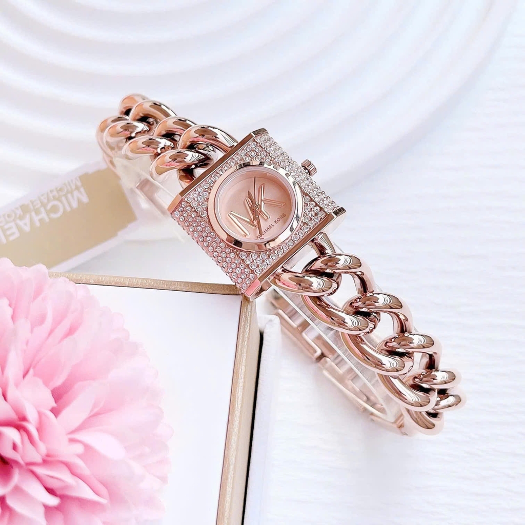 Đồng Hồ Nữ Michael Kors Quartz Chain Lock MK4827