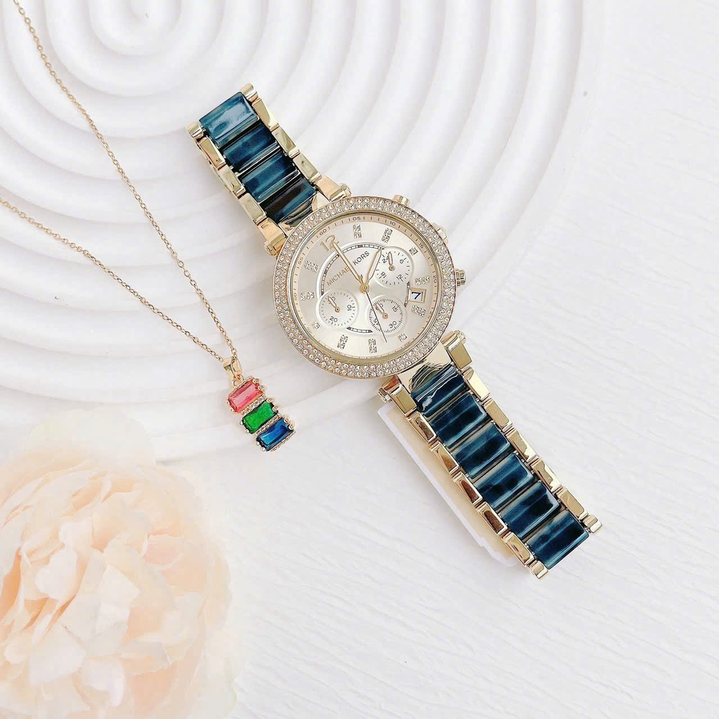 Đồng Hồ Nữ Michael Kors Quartz Parker Champagne MK6238