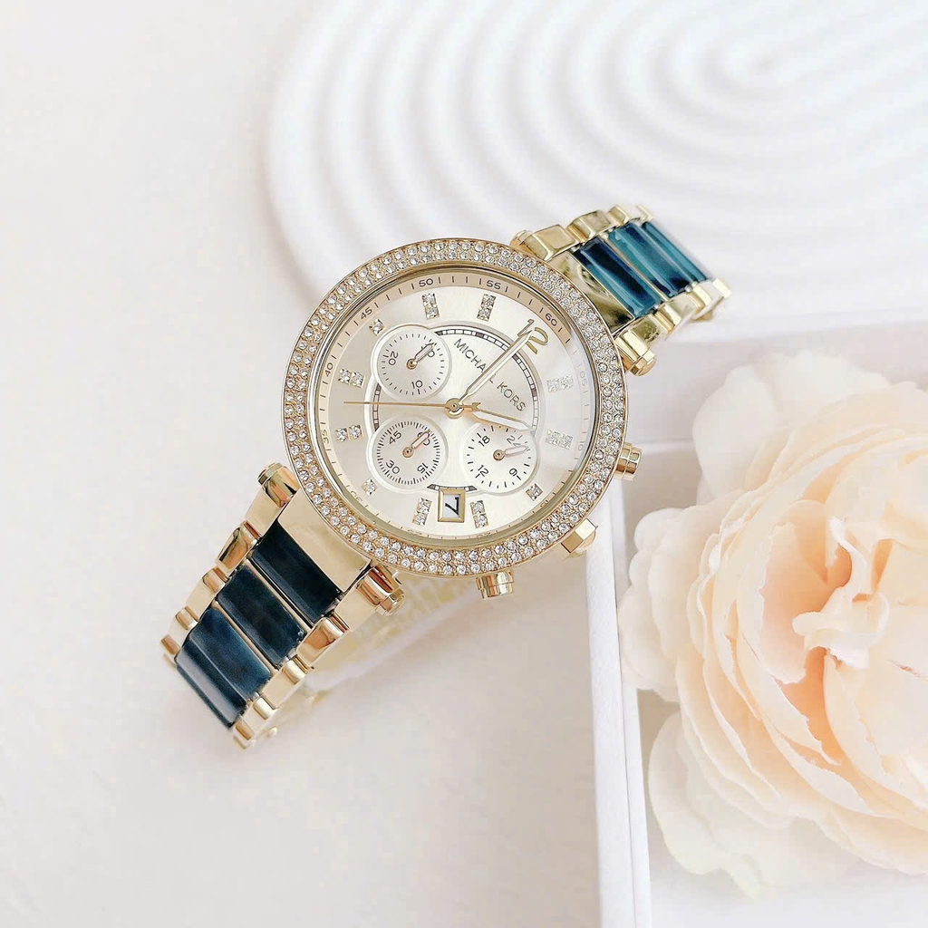 Đồng Hồ Nữ Michael Kors Quartz Parker Champagne MK6238