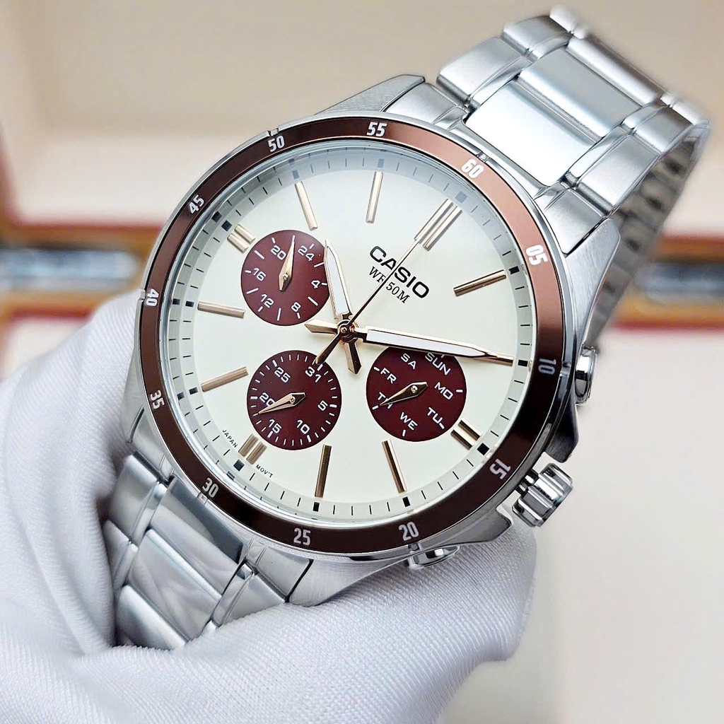 Đồng Hồ Nam Casio Quartz MTP-1374D-5A2VDF