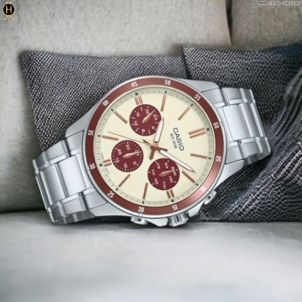 Đồng Hồ Nam Casio Quartz MTP-1374D-5A2VDF