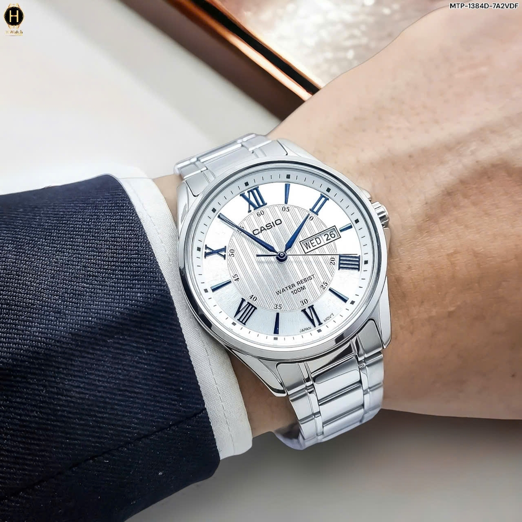 Đồng Hồ Nam Casio Quartz MTP-1384D-7A2VDF