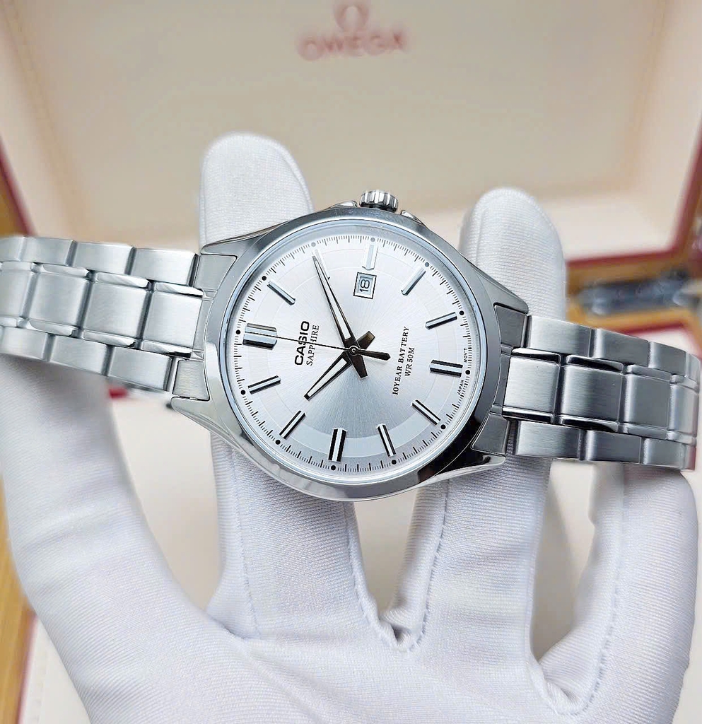 Đồng Hồ Nam Casio Quartz MTS-100D-7AVDF