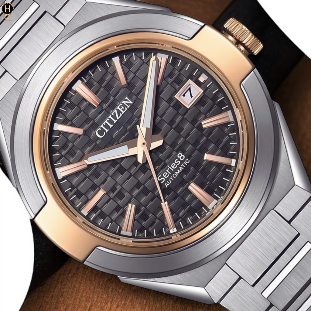 Đồng Hồ Nam Citizen Automatic Series 8 Rose NA1034-51H