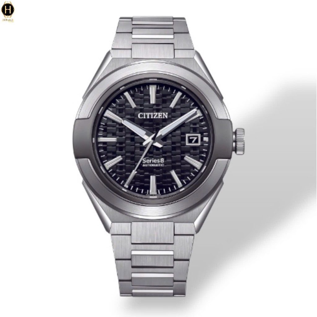 Đồng Hồ Nam Citizen Automatic Series 8 Black NA1036-56E