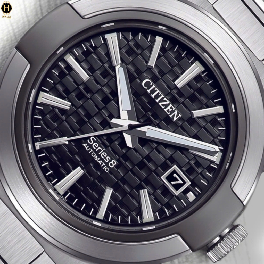 Đồng Hồ Nam Citizen Automatic Series 8 Black NA1036-56E