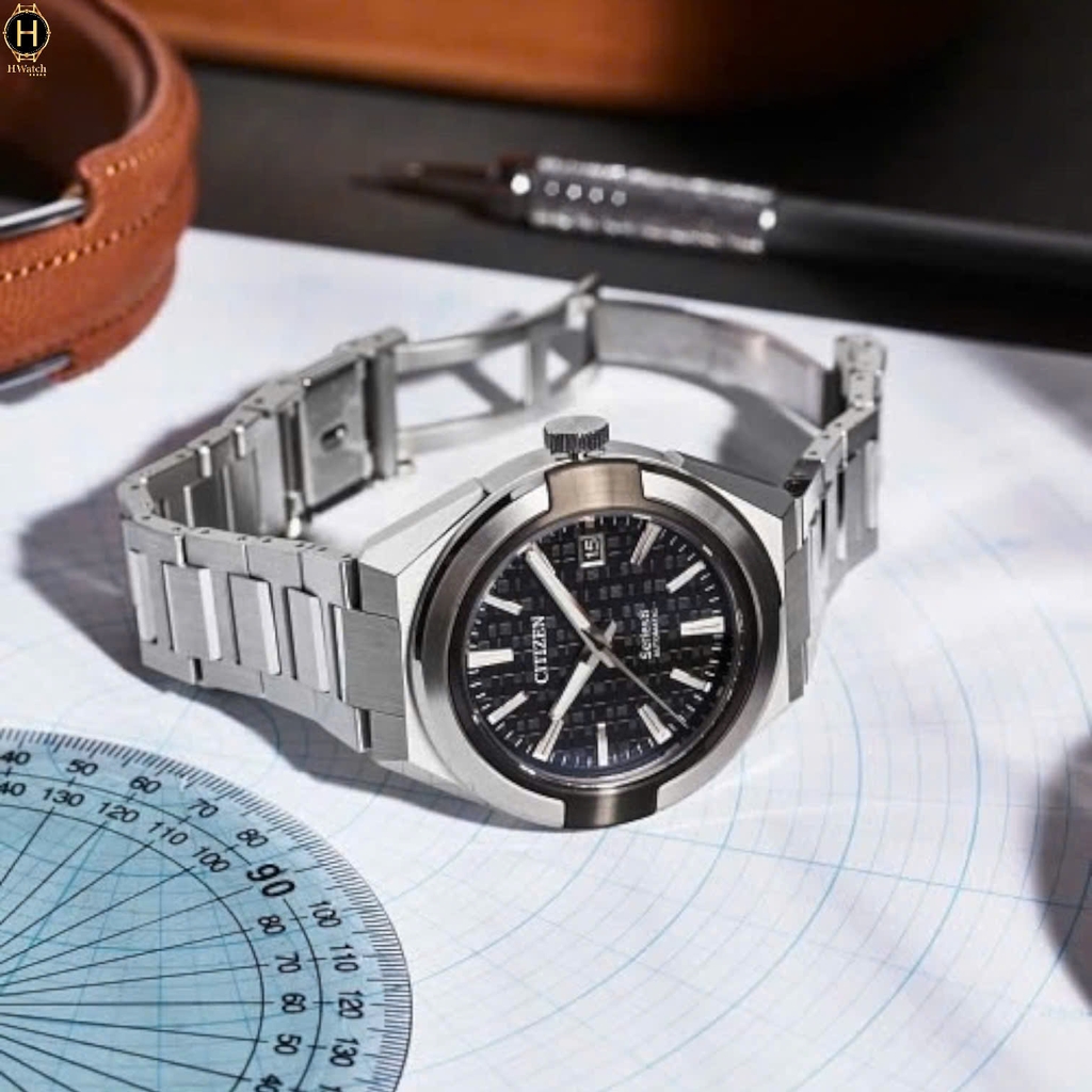 Đồng Hồ Nam Citizen Automatic Series 8 Black NA1036-56E