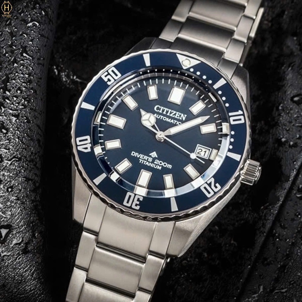 Đồng Hồ Nam Citizen Automatic Super Titanium™ (Duratect) Promaster Diver's 200M NB6021-68L 