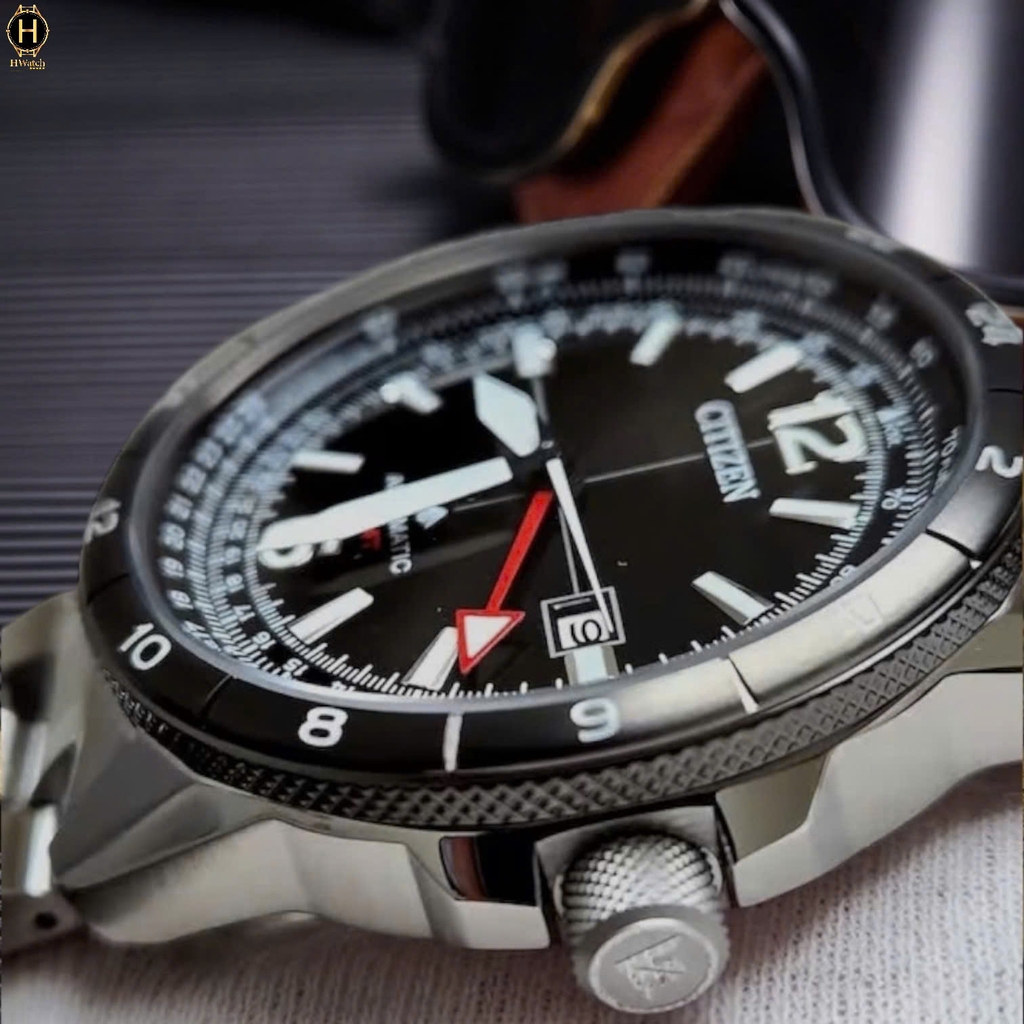 Đồng Hồ Nam Citizen Automatic Promaster Mechanical GMT NB6046-59E