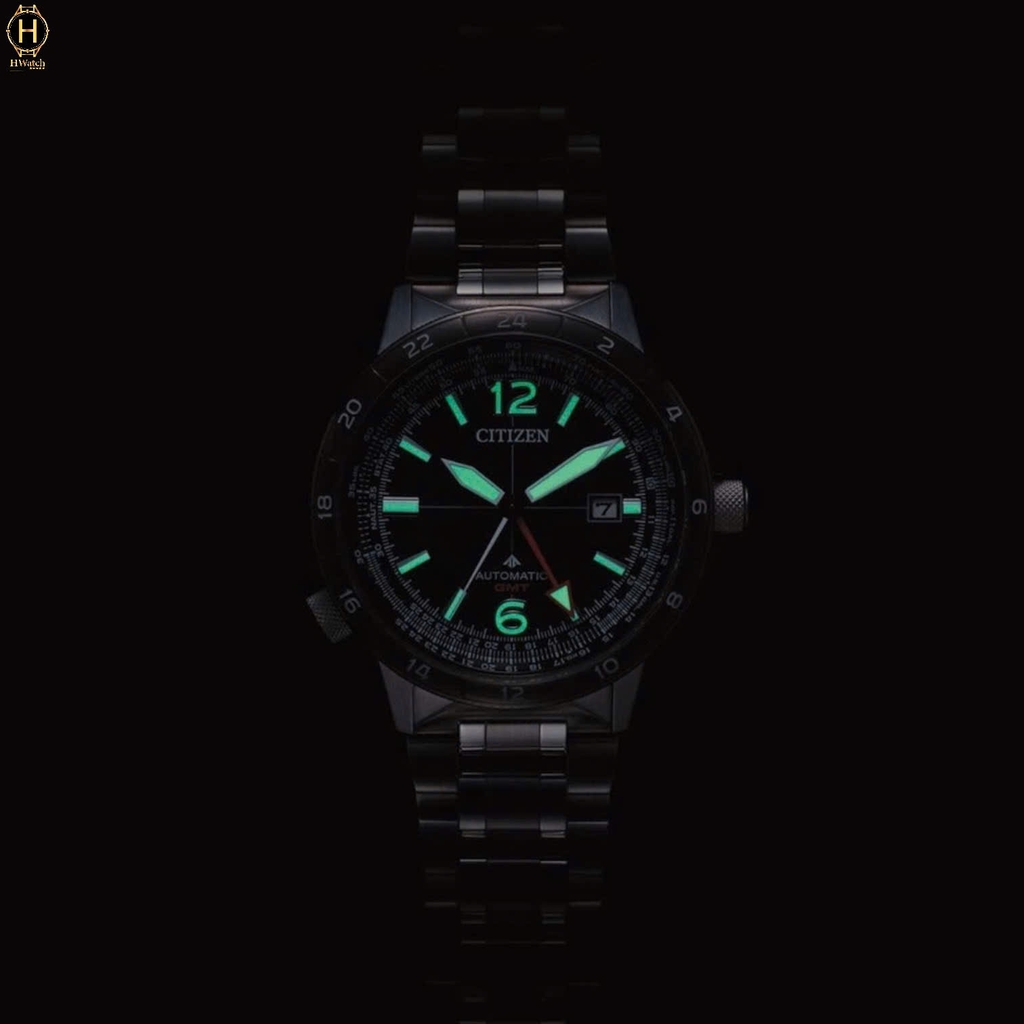Đồng Hồ Nam Citizen Automatic Promaster Mechanical GMT NB6046-59E