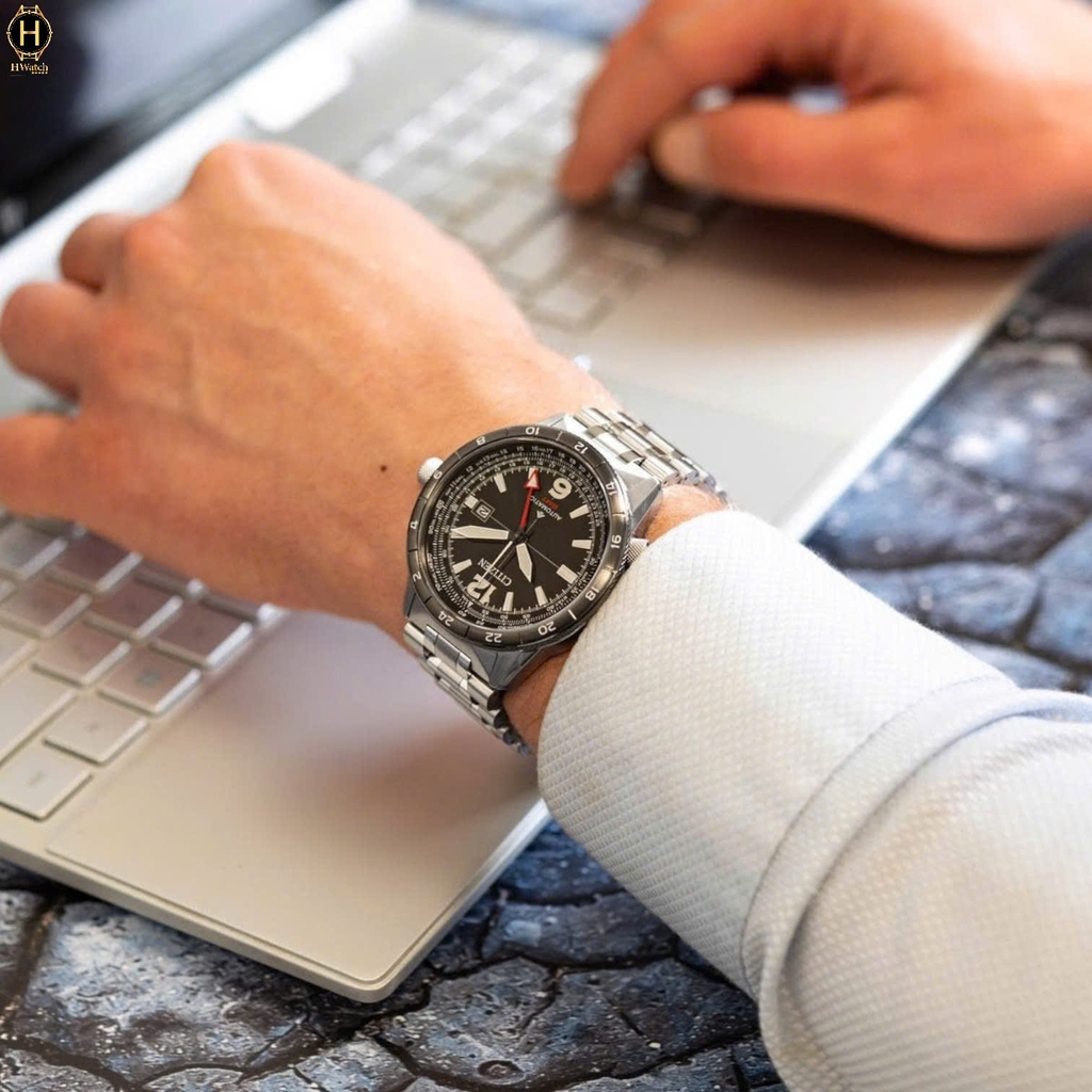 Đồng Hồ Nam Citizen Automatic Promaster Mechanical GMT NB6046-59E