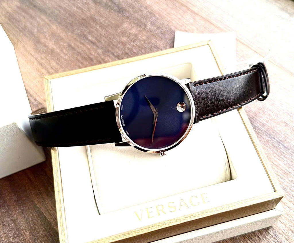 Đồng Hồ Nam Movado Quartz Museum 0607851