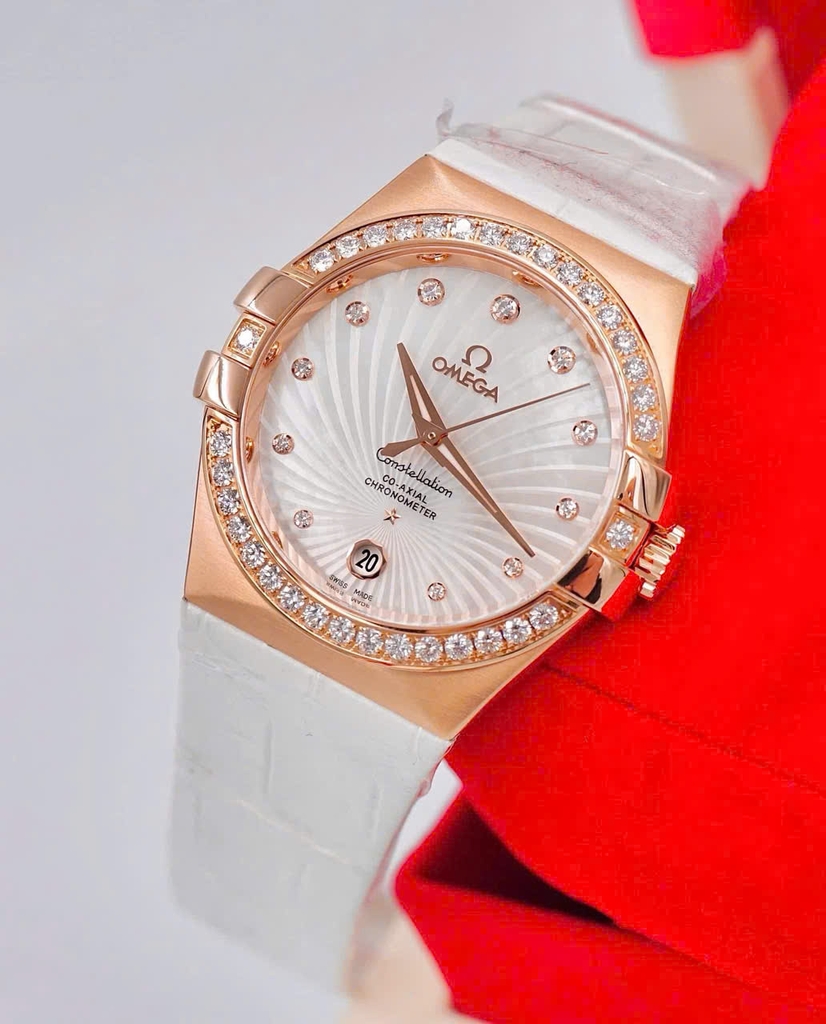 Đồng Hồ nữ Omega Automatic Constellation 123.58.35.20.55.003 ( 12358352055003 )