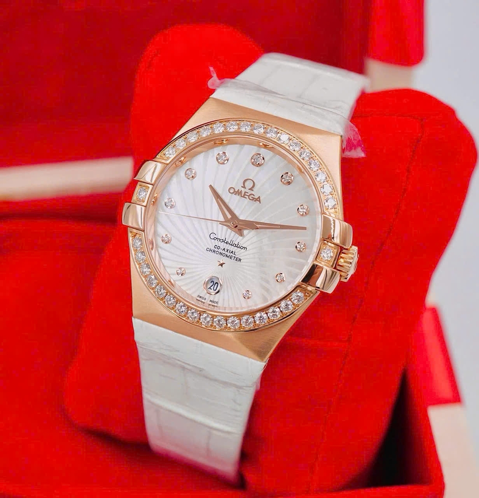 Đồng Hồ nữ Omega Automatic Constellation 123.58.35.20.55.003 ( 12358352055003 )