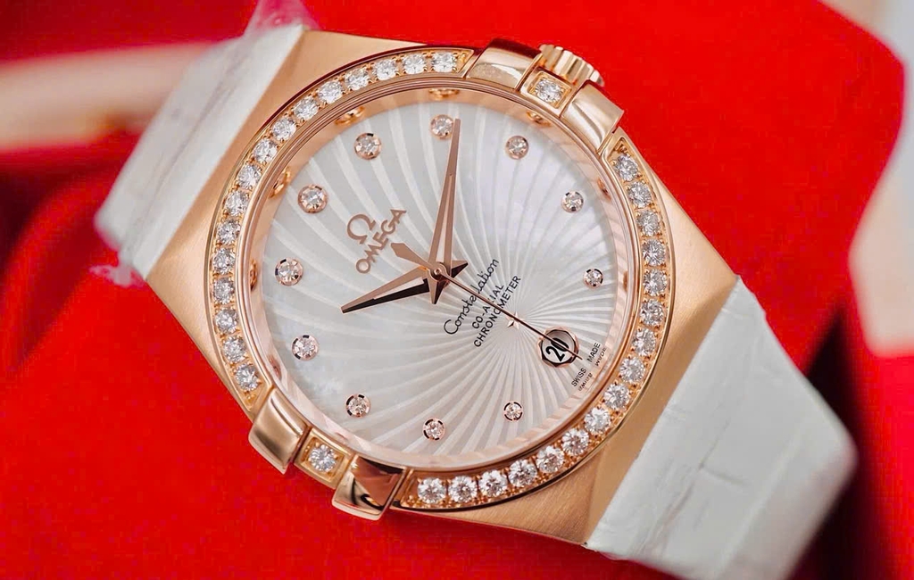 Đồng Hồ nữ Omega Automatic Constellation 123.58.35.20.55.003 ( 12358352055003 )