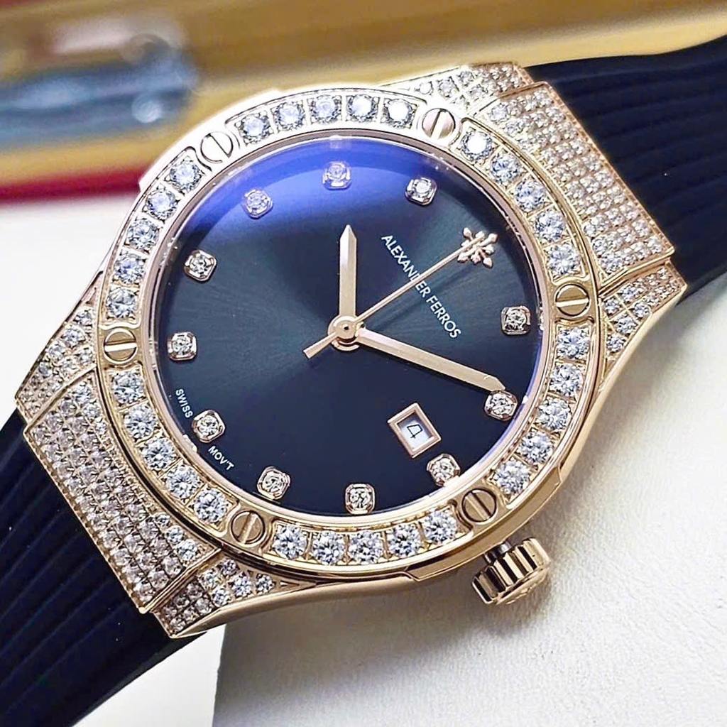 Đồng Hồ Nữ Alexander Ferros Quartz 2251FR-01