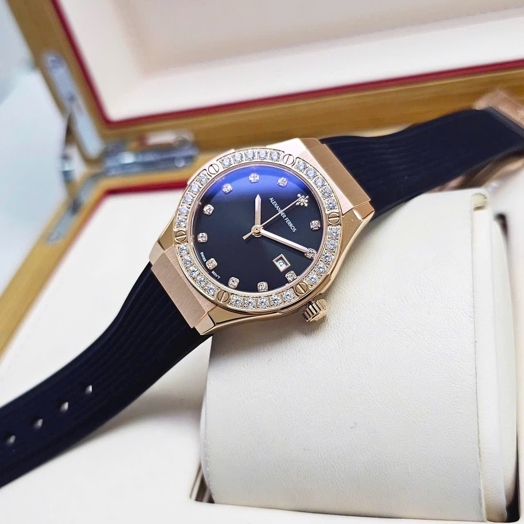 Đồng Hồ Nữ Alexander Ferros Quartz 2251R-01