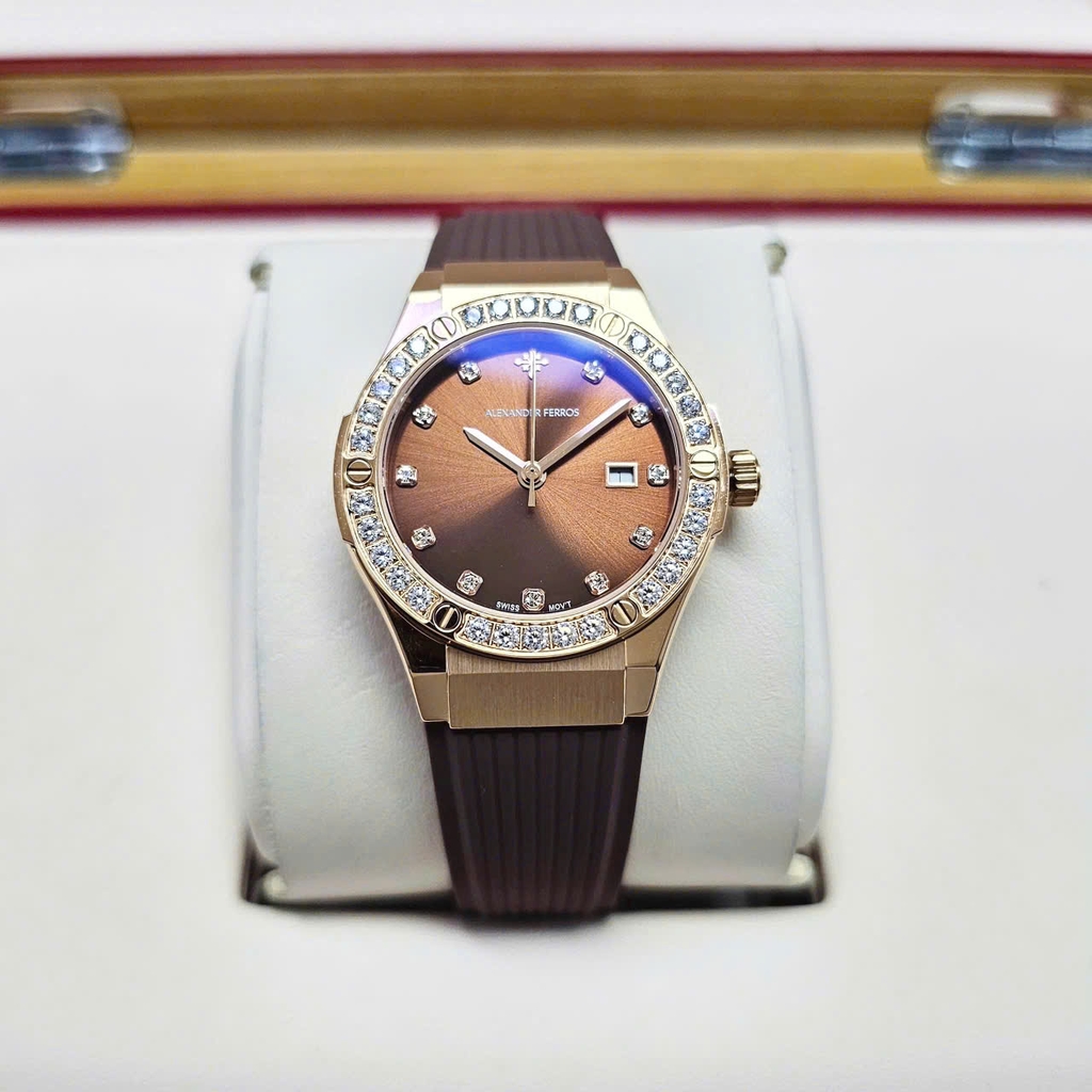 Đồng Hồ Nữ Alexander Ferros Quartz 2251R-08