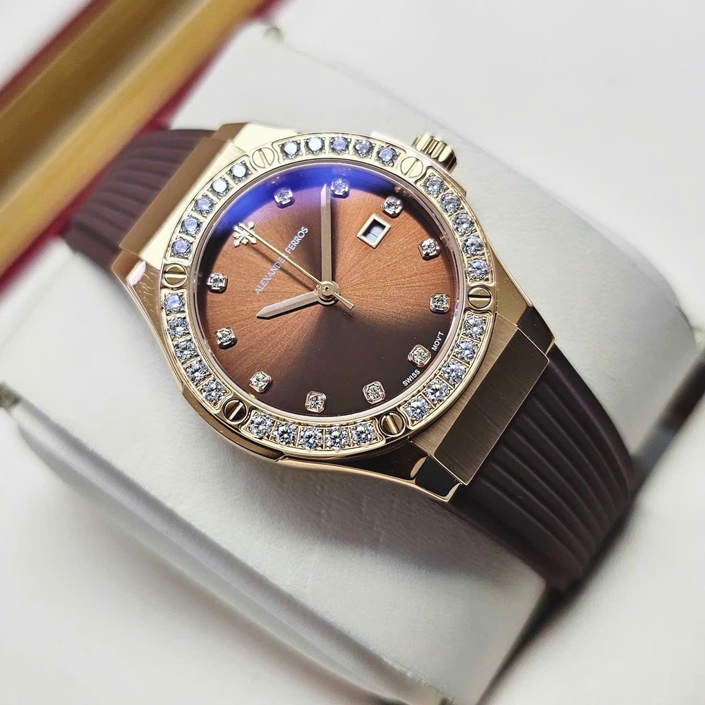 Đồng Hồ Nữ Alexander Ferros Quartz 2251R-08