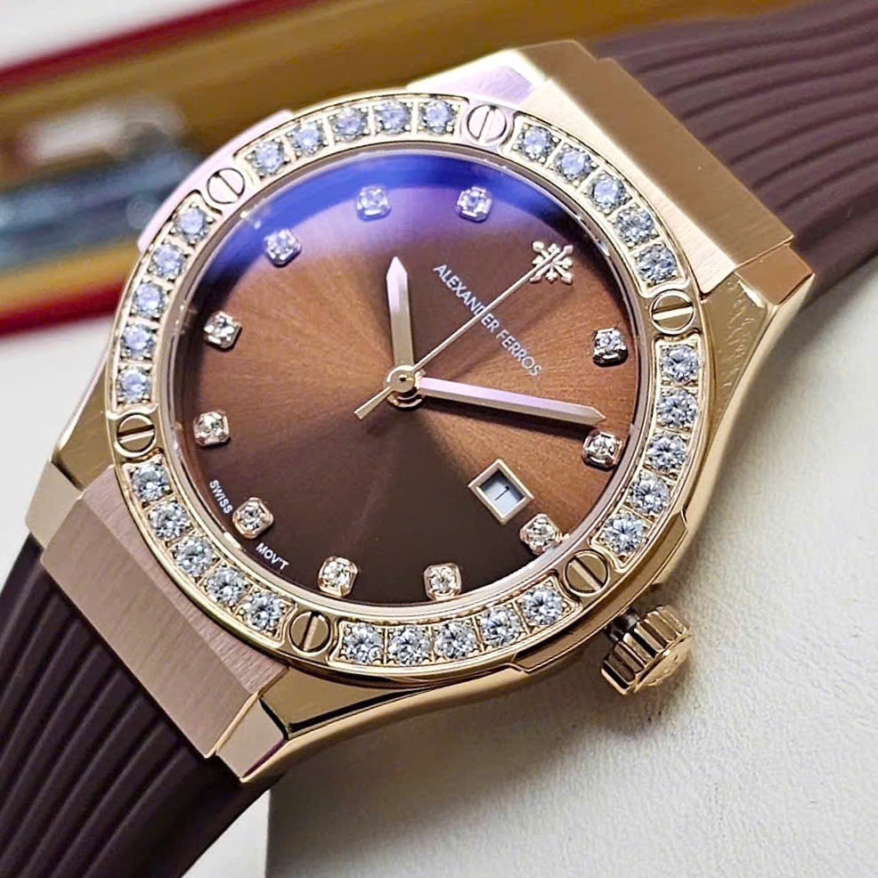 Đồng Hồ Nữ Alexander Ferros Quartz 2251R-08