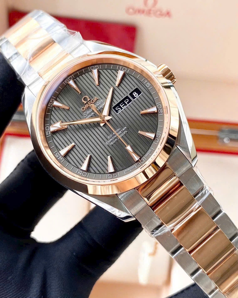 Đồng Hồ Nam Omega Automatic Seamaster Aqua Terra Teak Annual Calendar 231.20.43.22.06.002 (  23120432206002