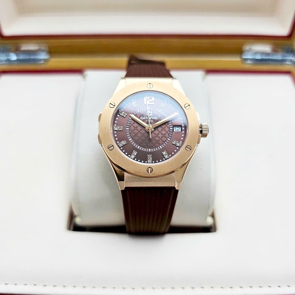 Đồng Hồ Nữ Carnival Quartz 8173L-VH-DCS-N ( 8173L )