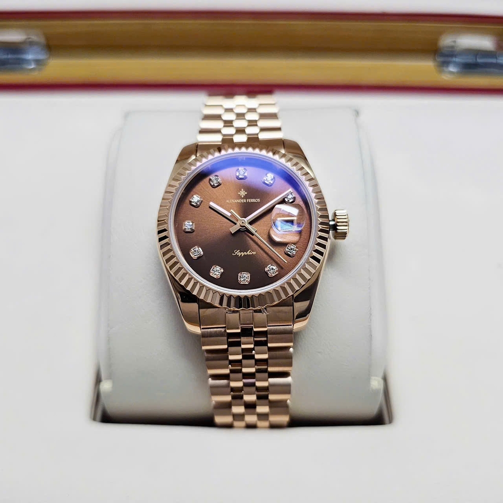 Đồng Hồ Nữ Alexander Ferros Quartz 8222R/08