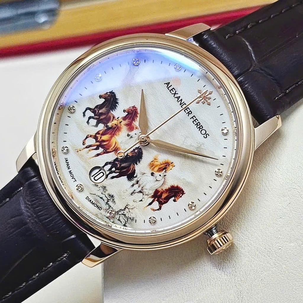 Đồng Hồ Nam Alexander Ferros Automatic Limited Edition 9302RD-26