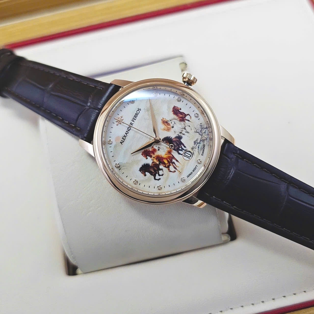 Đồng Hồ Nam Alexander Ferros Automatic Limited Edition 9302RD-26