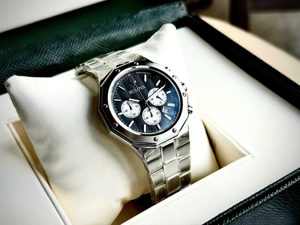 Đồng Hồ Nam Bulova Quartz Prestige  Chronograph 96B459