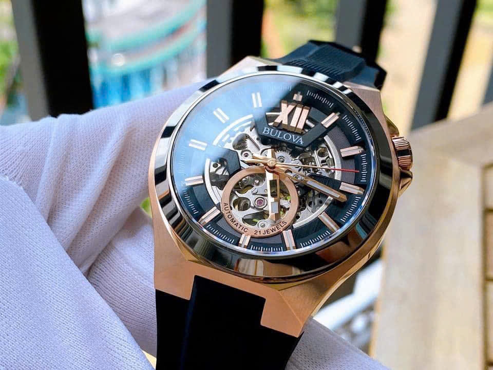 Đồng Hồ Nam Bulova Quartz 98A177