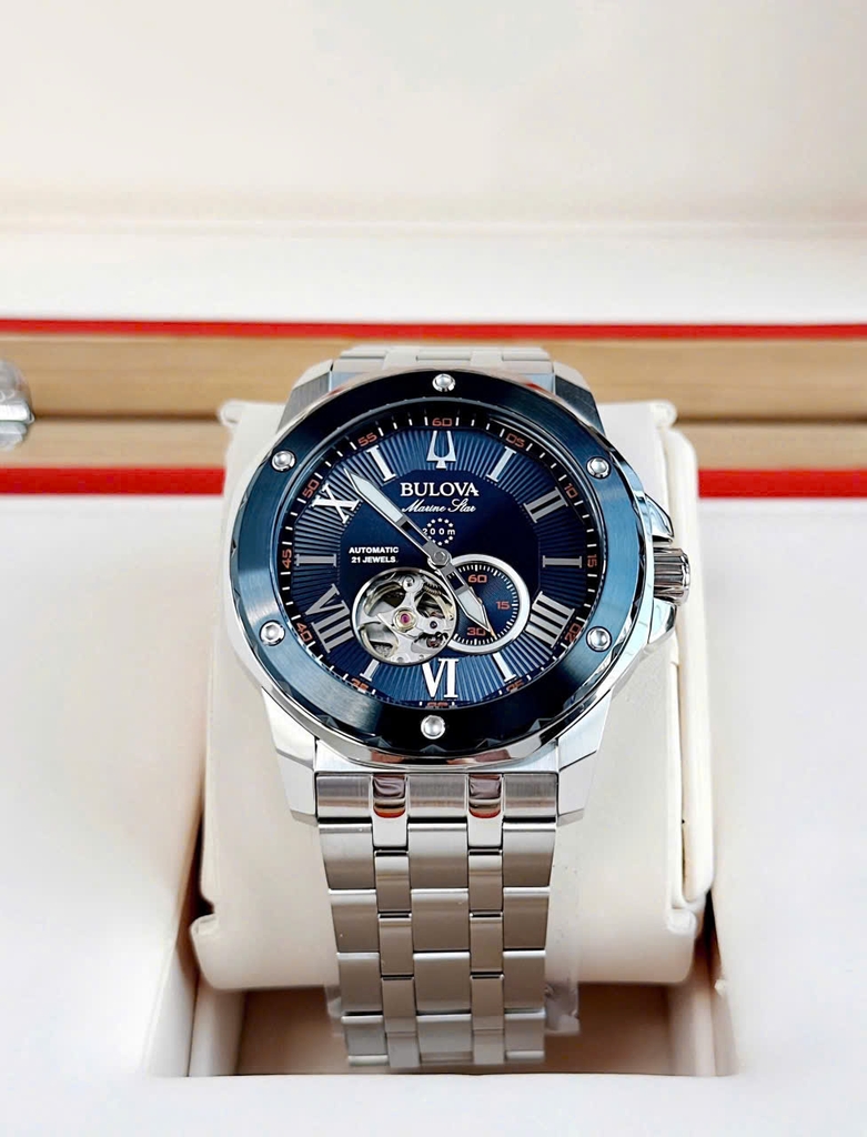 Đồng Hồ Nam Bulova Automatic Marine Star 98A302