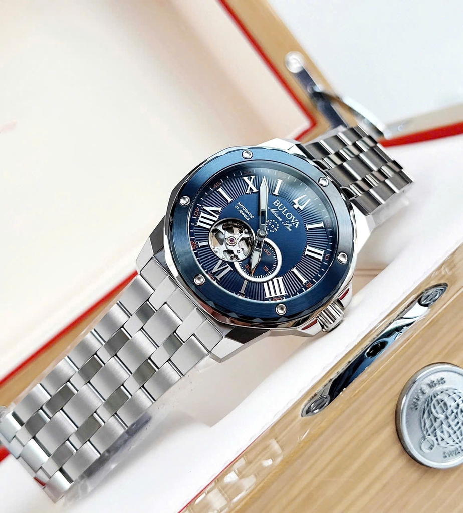 Đồng Hồ Nam Bulova Automatic Marine Star 98A302