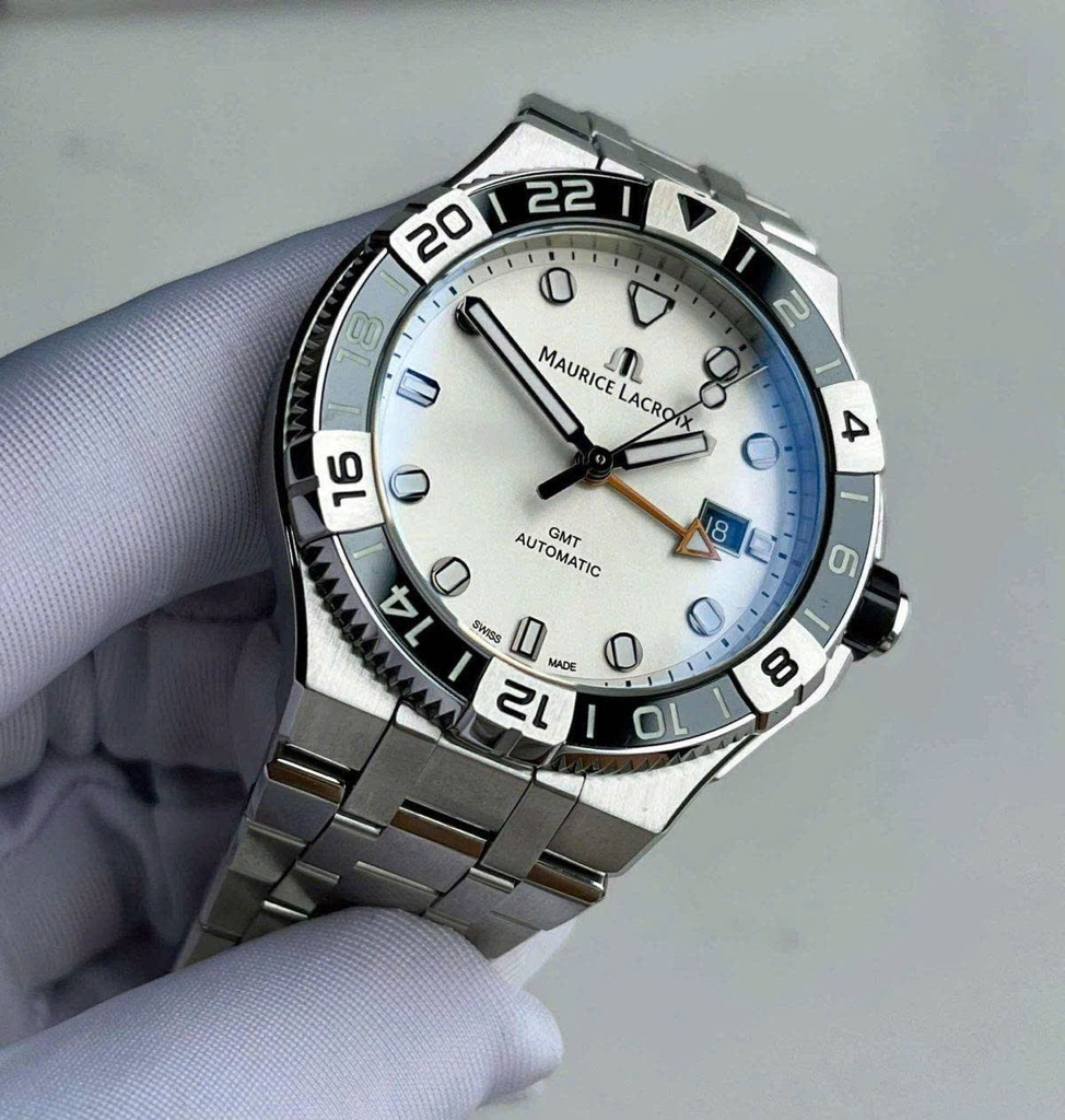 Đồng Hồ Nam Maurice Lacroix Automatic Aikon Venturer Gmt AI6158-SS00F-131-A ( AI6158SS00F131A )