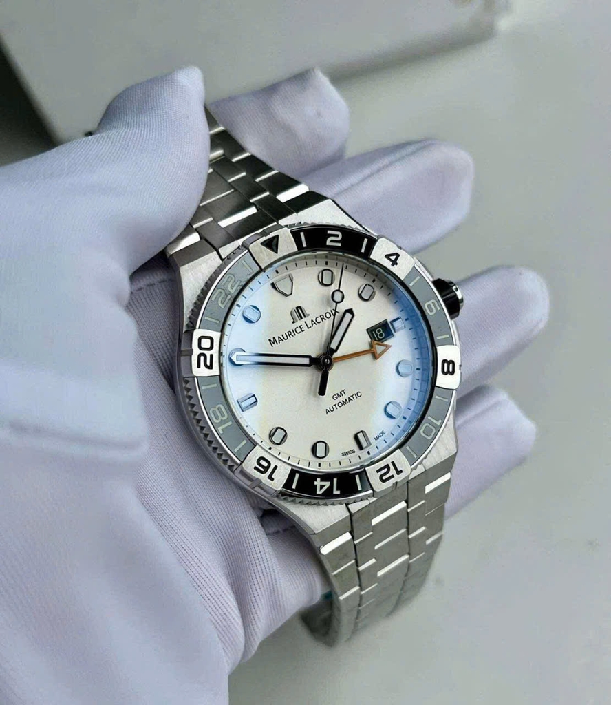 Đồng Hồ Nam Maurice Lacroix Automatic Aikon Venturer Gmt AI6158-SS00F-131-A ( AI6158SS00F131A )