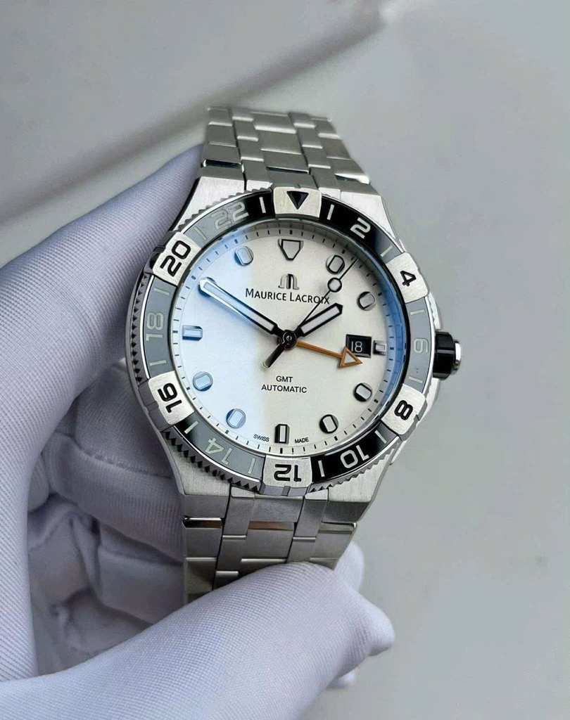 Đồng Hồ Nam Maurice Lacroix Automatic Aikon Venturer Gmt AI6158-SS00F-131-A ( AI6158SS00F131A )
