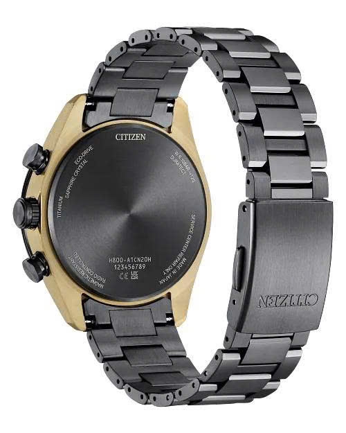 Đồng Hồ Nam Citizen Quartz Eco-Drive Light in Black Eco-Drive Radio-Controlled Limited AT8384-58E