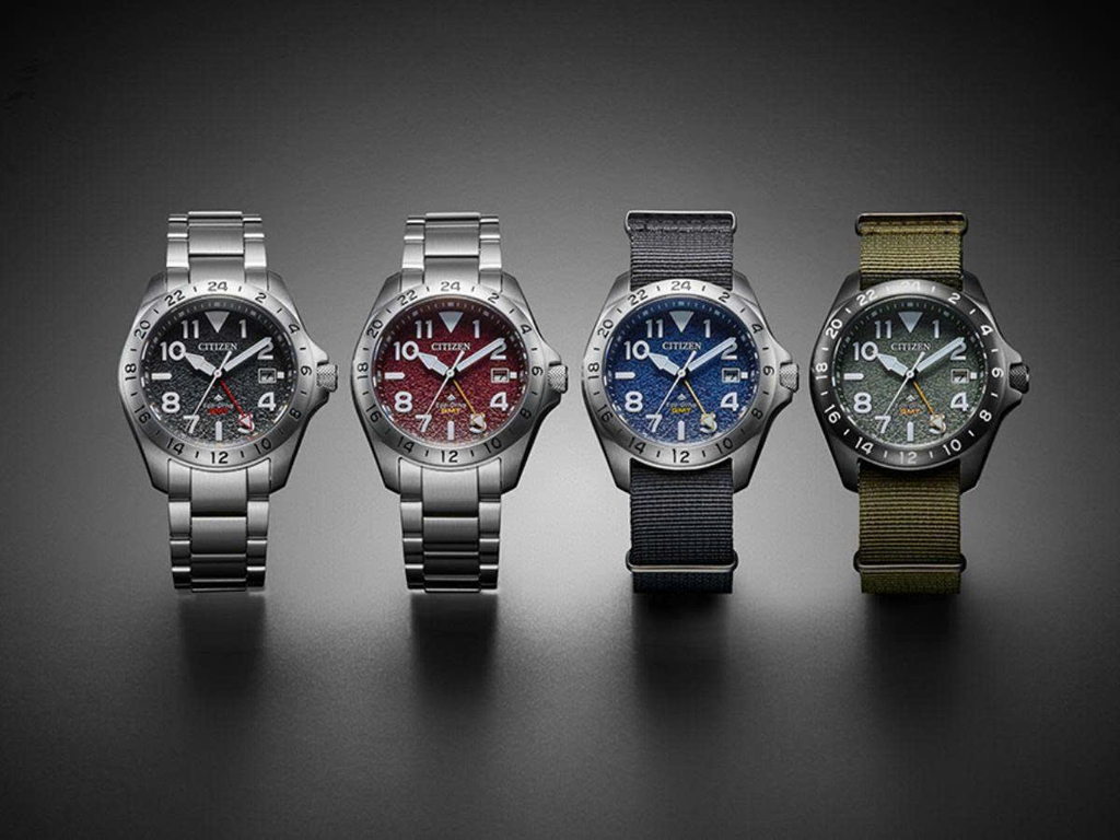 Đồng Hồ Nam Citizen Quartz Eco-Drive Promaster Land GMT BJ7155-05X
