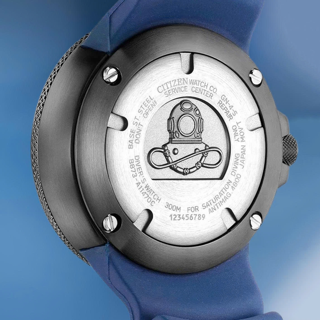 Đồng Hồ Nam Citizen Quartz Eco-Drive Promaster Marine Diver's BJ8055-04E