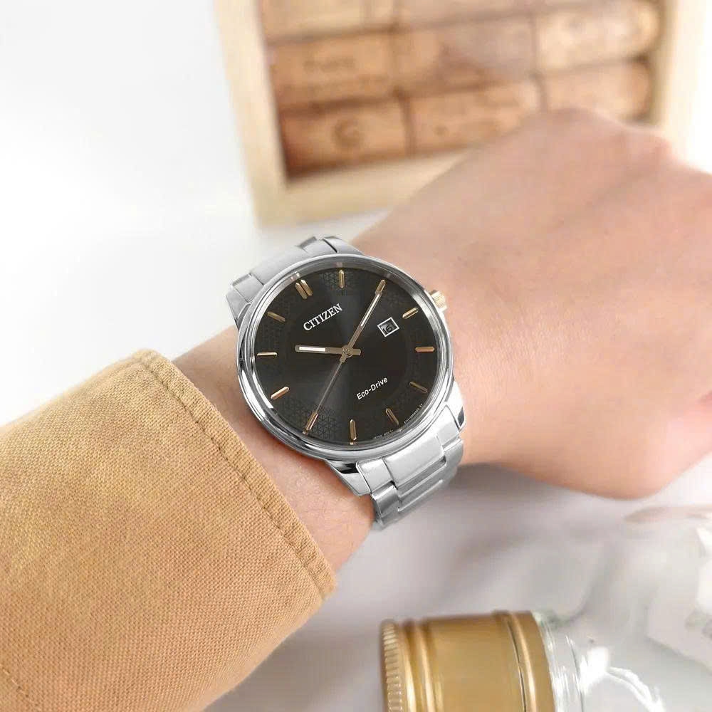 Đồng Hồ Nam Citizen Quartz Eco-drive BM6977-70E