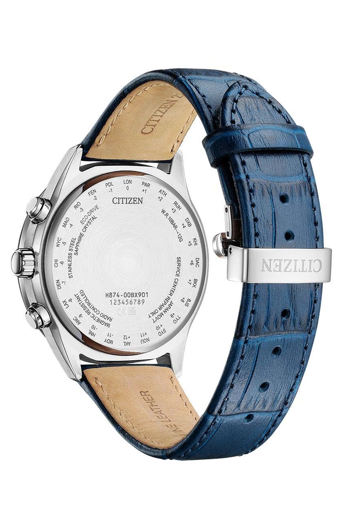 Đồng Hồ Nam Citizen Quartz Eco-Drive Radio Controlled Moon Phase BY1030-09A