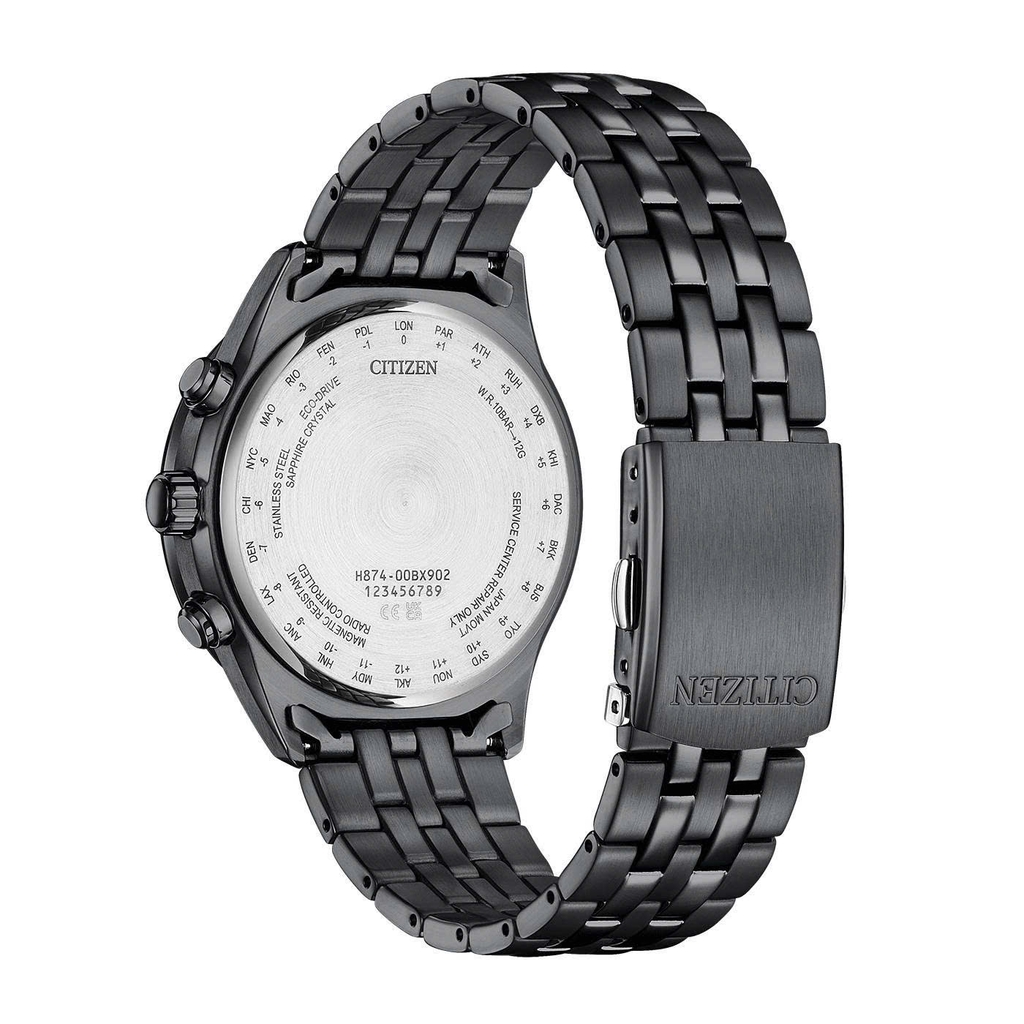 Đồng Hồ Nam Citizen Quartz Eco-Drive Radio Controlled Moon Phase BY1035-56L