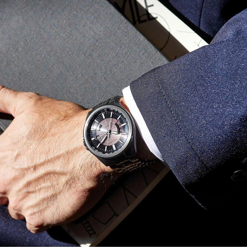 Đồng Hồ Nam Citizen Quartz Eco-Drive Radio-Controlled CB0294-54E
