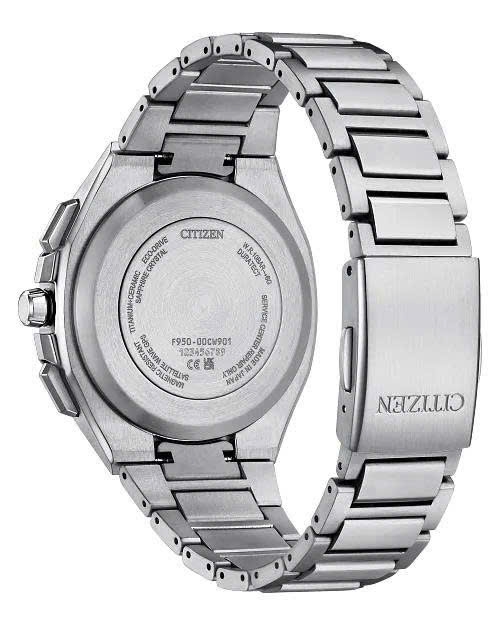 Đồng Hồ Nam Citizen Quartz Eco-Drive Satellite Wave GPS Attesa CC4104-53E