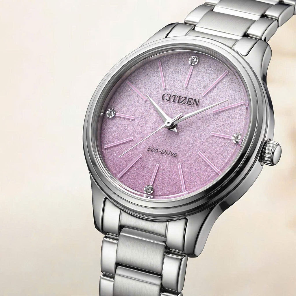 Đồng Hồ Nữ Citizen Quartz Eco-Drive EM1220-58X